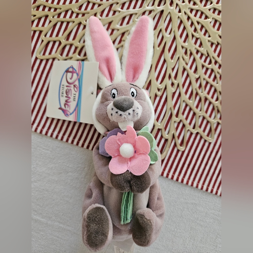 NWT Vintage 90's Disney's Easter Bunny Gopher 7" - Picture 1 of 5